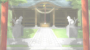 神社ぼかし背景