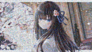 天雲さんモザイクアート